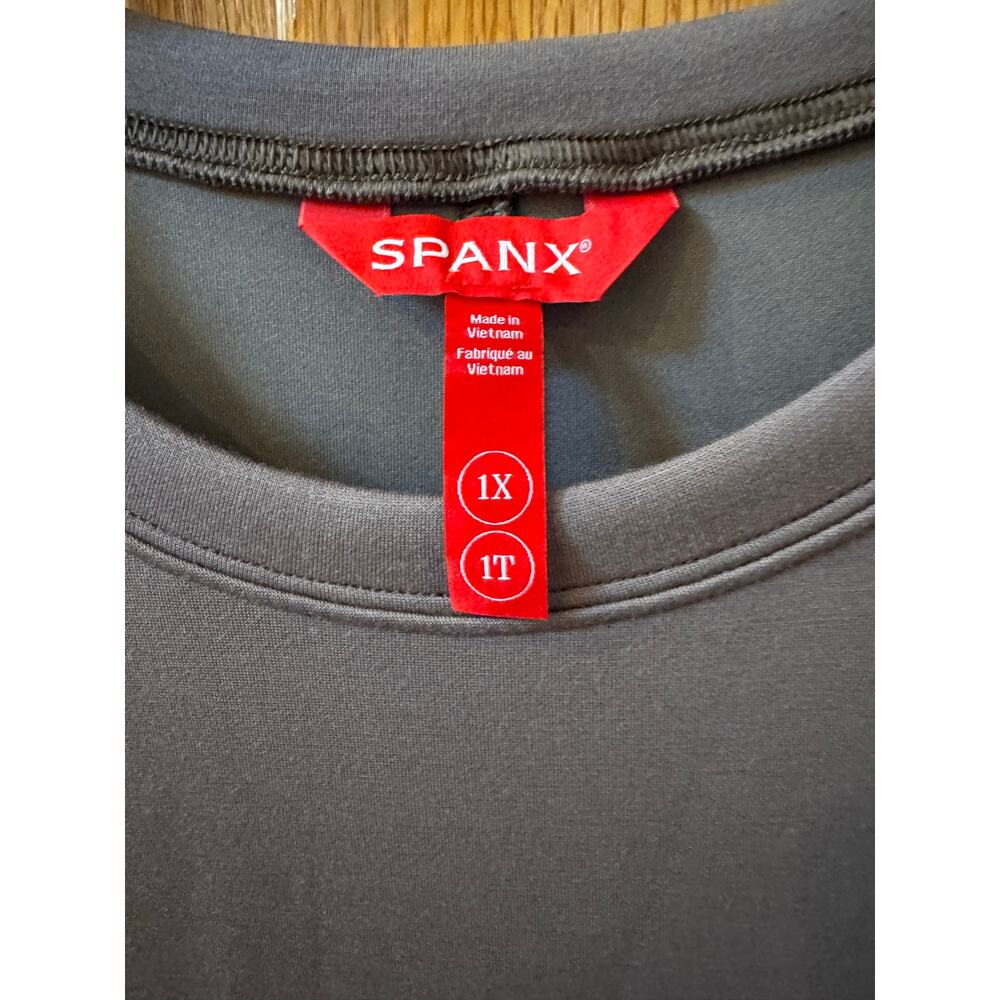 SPANX® AirEssentials T-Shirt Dress Size 1X - Green Comfort - Picture 3 of 6